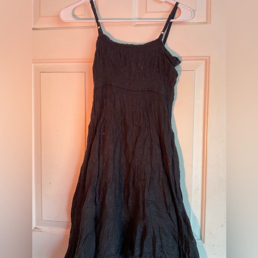Gap Kids Sparkle Black Dress